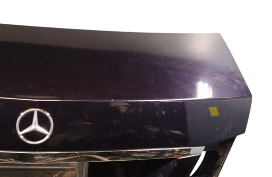 10-16 Mercedes E350 E550 W212 Trunk Door Hatch Deck Lid Shell Blue Oem