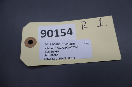 11-14 Porsche Cayenne 958 S Multifunction Steering Wheel Assembly Black Oem