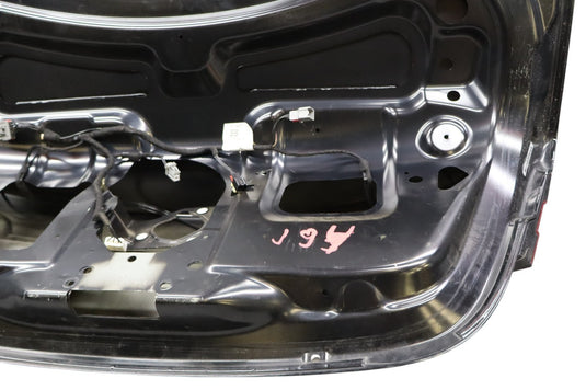 12-15 Jaguar X250 XF XFR XFR-S Rear Trunk Lid Shell Panel Black Oem