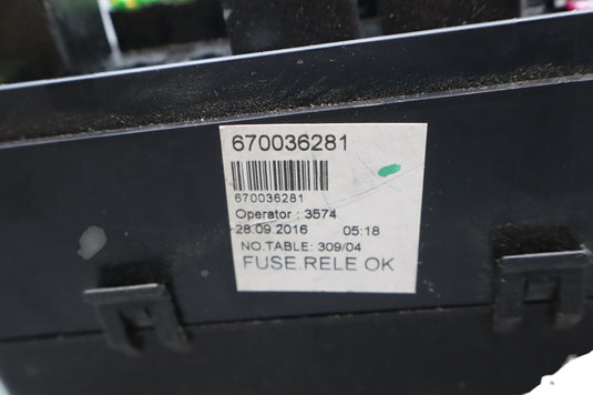 14-24 Maserati Ghibli Power Distribution Fuse Relay Box Block 7154763030 Oem