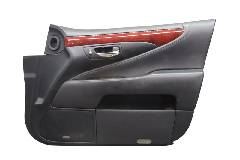 Load image into Gallery viewer, 07-09 Lexus LS460 Front Right Side Interior Door Panel Cover Assembly Black Oem

