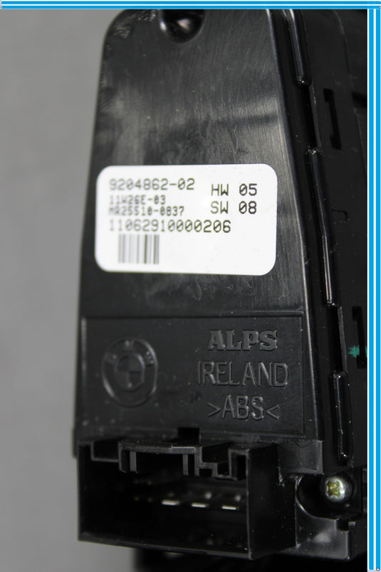 09-15 BMW 750Li F01 F02 Rear Right Door Window Sunshade Sun Shade Switch Oem
