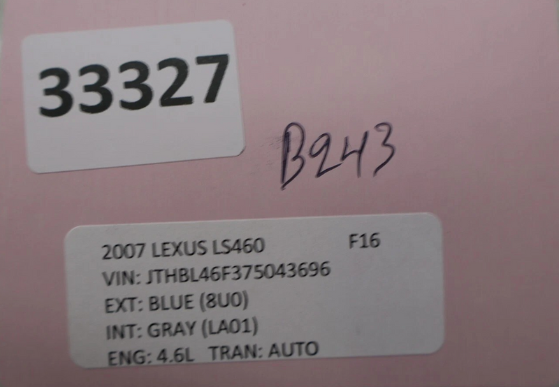 Load image into Gallery viewer, 07-17 Lexus LS460 Rear Right Passenger Side Door Mark Levinson Audio Speaker Oem
