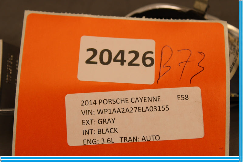 Load image into Gallery viewer, 11-18 Porsche Cayenne Front Engine Start Ignition Cover Trim Oem
