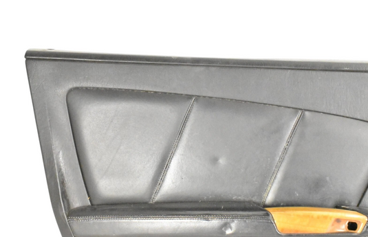 04-08 Cadillac XLR Left Driver Side Interior Door Panel Cover Trim Black Oem
