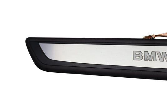 09-15 BMW 750Li F01 F02 Front Right Side Door Sill Scuff Plate Cover Trim Oem