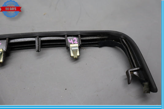 06-12 Bentley Continental Flying Spur Rear Center Console Trim Cover Black Oem