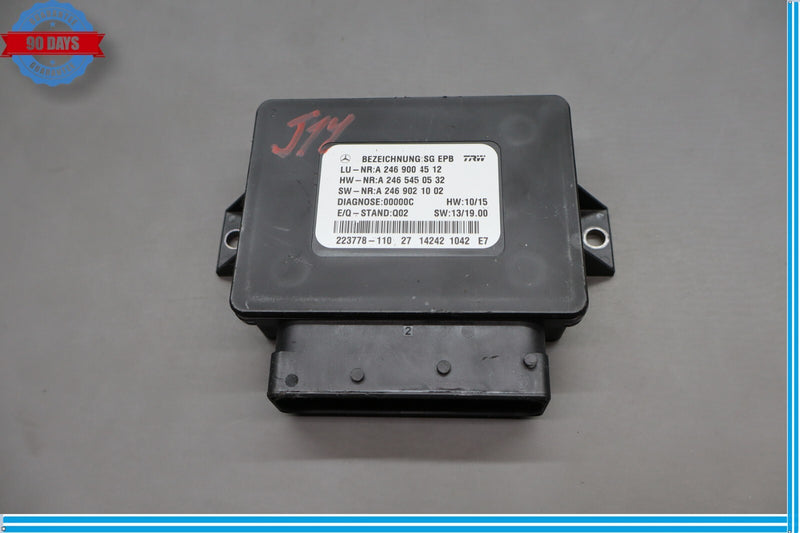 Load image into Gallery viewer, 12-16 Mercedes X166 GL450 SLK350 Hand Parking Brake Control Module Unit Oem
