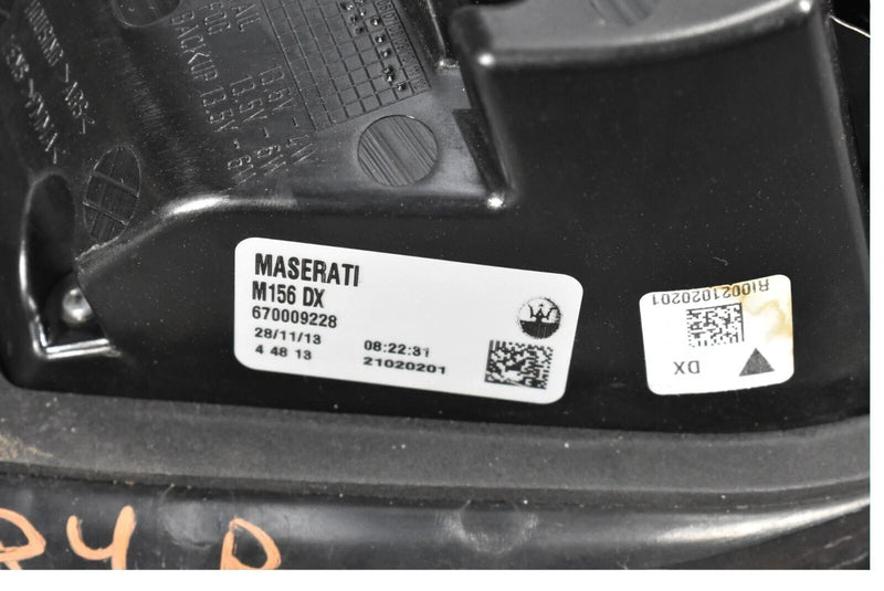 Load image into Gallery viewer, 14-20 Maserati Quattroporte Rear Right Side Inner Taillight Lamp Assembly Oem
