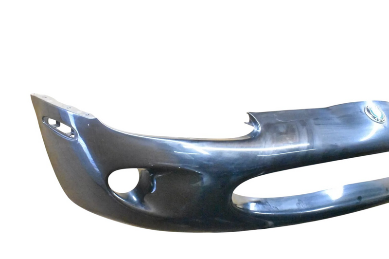 Load image into Gallery viewer, 97-00 Jaguar X100 XK8 XKR Front Bumper Shell Cover Panel Assembly Black OEM
