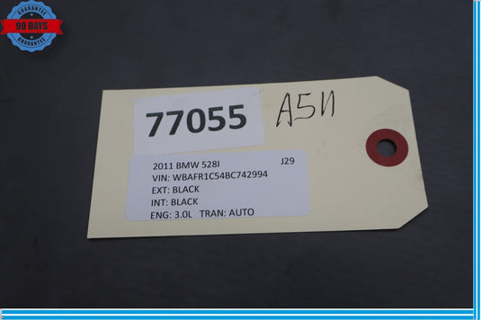 11-13 BMW 535i 550i xDrive Front Right Passenger Side Fog Light Grill Oem