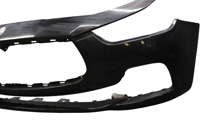 Load image into Gallery viewer, 14-17 Maserati Ghibli Front Bumper Cover Assembly Black 673001804 Oem
