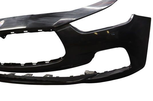14-17 Maserati Ghibli Front Bumper Cover Assembly Black 673001804 Oem