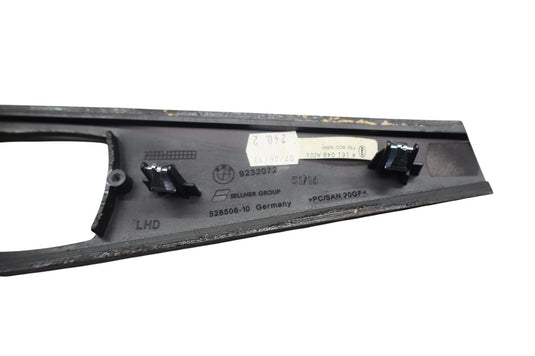12-16 BMW 320i 328i 428i F30 Front Center Console Trim Wood Bezel Woodgrain Oem