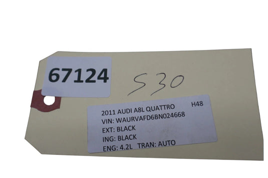 11-17 Audi A8 A8L Quattro Rear Right Passenger Side Interior Door Panel Trim Oem