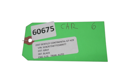 03-13 Bentley Continental GTC GT Center Console Carrier Frame Body Black Oem
