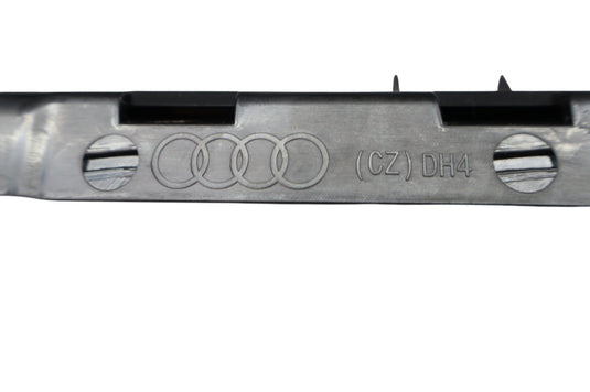 12-18 Audi A6 Quattro Rear Left Side Door Exterior Window Frame Trim Black Oem