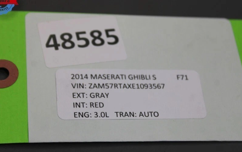 Load image into Gallery viewer, 14-17 Maserati Ghibli S Rear Right Passenger Side Shock Strut Absorber Oem
