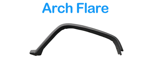 03-09 Hummer H2 Rear Left Driver Side Quarter Wheel Arch Flare Molding Trim OEM