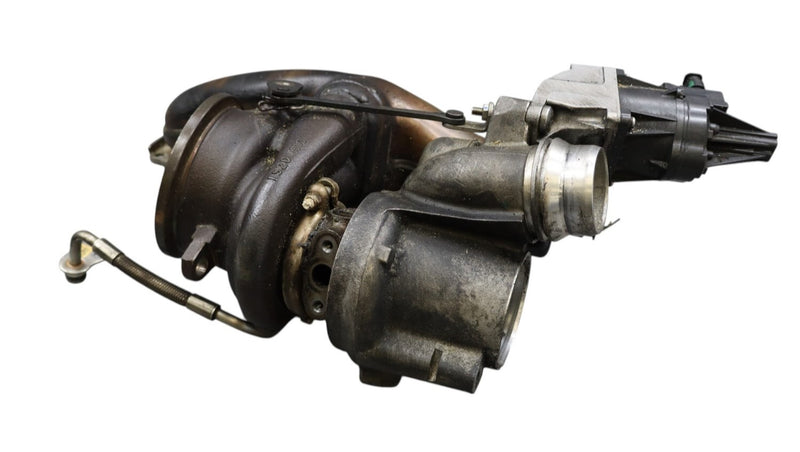 Load image into Gallery viewer, 13-16 BMW 320i XDRIVE Engine Turbo Turbocharger W/ Manifold 4947714010 Oem
