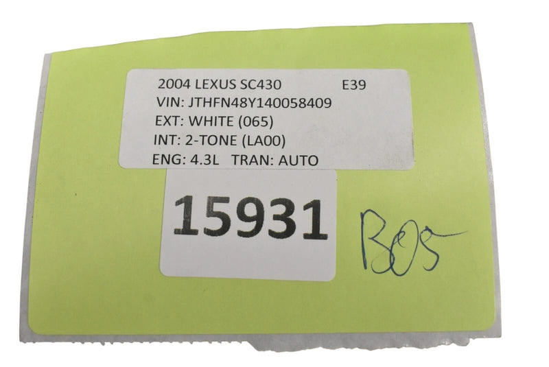 Load image into Gallery viewer, 02-05 Lexus SC430 Automatic Gear Selector Shift Shifter Mechanism Assembly OEM
