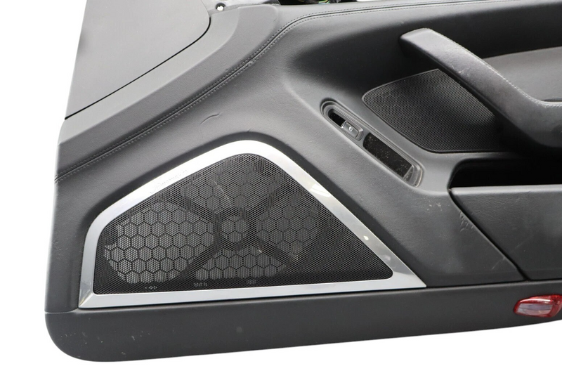 Load image into Gallery viewer, 10-16 Porsche Panamera T Front Right Interior Door Panel Cover Trim Black Oem
