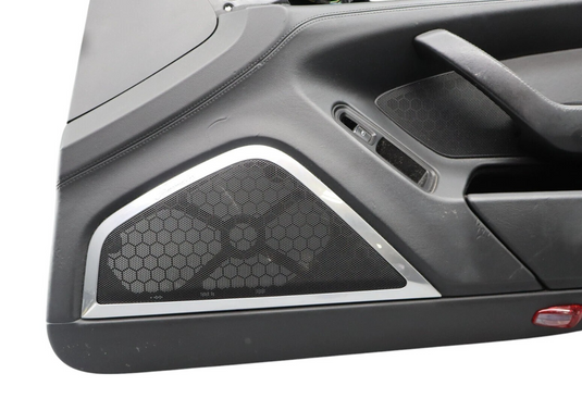 10-16 Porsche Panamera T Front Right Interior Door Panel Cover Trim Black Oem