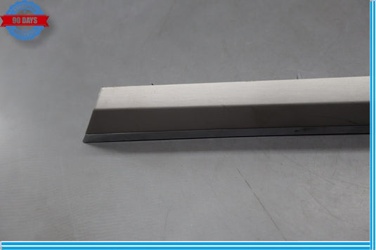 11-18 Porsche Cayenne 958 Rear Left Side Door Panel Trim Wood Upper Molding Oem