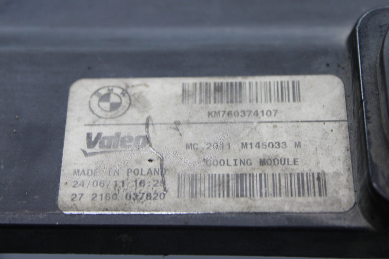 Load image into Gallery viewer, 11-16 BMW 528i 535i 550i F10 Radiator Support Carrier Bracket 17117625981 Oem

