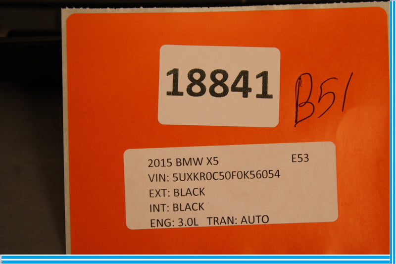 Load image into Gallery viewer, 14-18 BMW X5 Front Left Driver Side Seat Upper Track Rail Cover Trim Oem
