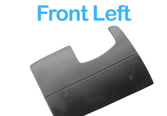 03-06 Bentley Continental Flying Spur Left Knee Under Dashboard Dash Black Oem