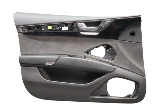 11-18 Audi A8 A8L Quattro Front Left Driver Side Interior Door Panel Trim Oem