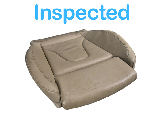 09-16 Audi A4 Rear Right Passenger Side Lower Seat Cushion Cover Leather Oem