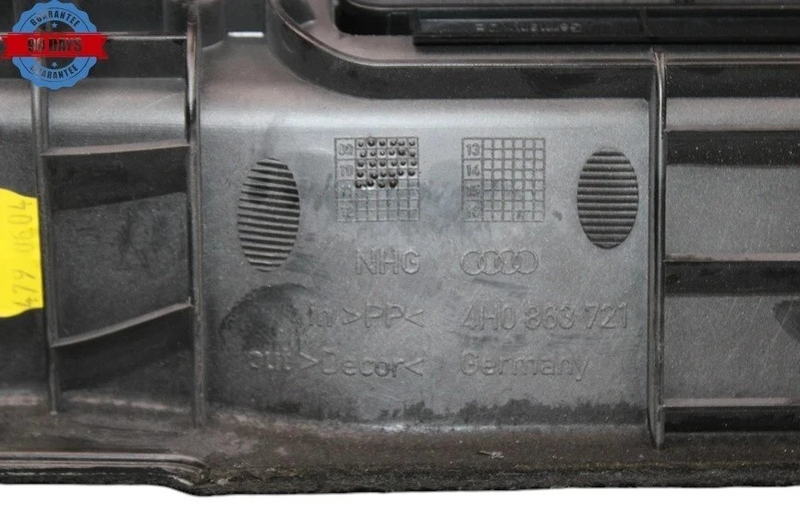 Load image into Gallery viewer, 11-14 Audi A8 Quattro Rear Trunk Compartment Back Seat Partition Cover Panel Oem
