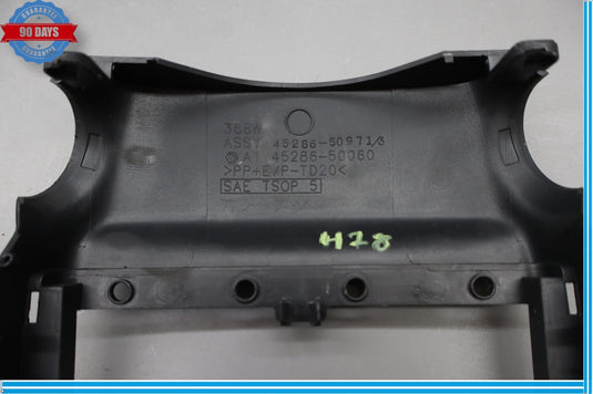 07-12 Lexus LS460 LS460L Steering Column Upper Trim Cover Panel Black Oem