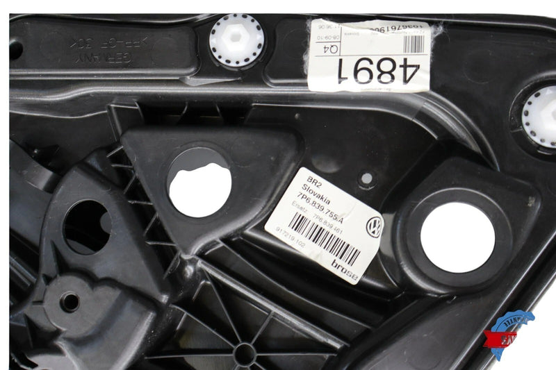 Load image into Gallery viewer, 11-17 Volkswagen VW Touareg Rear Left Side Door Window Regulator &amp; Panel Oem
