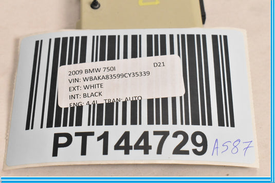 09-12 BMW 750i 750Li F02 F01 Amplifier Antenna Control Module Unit 21367510 Oem