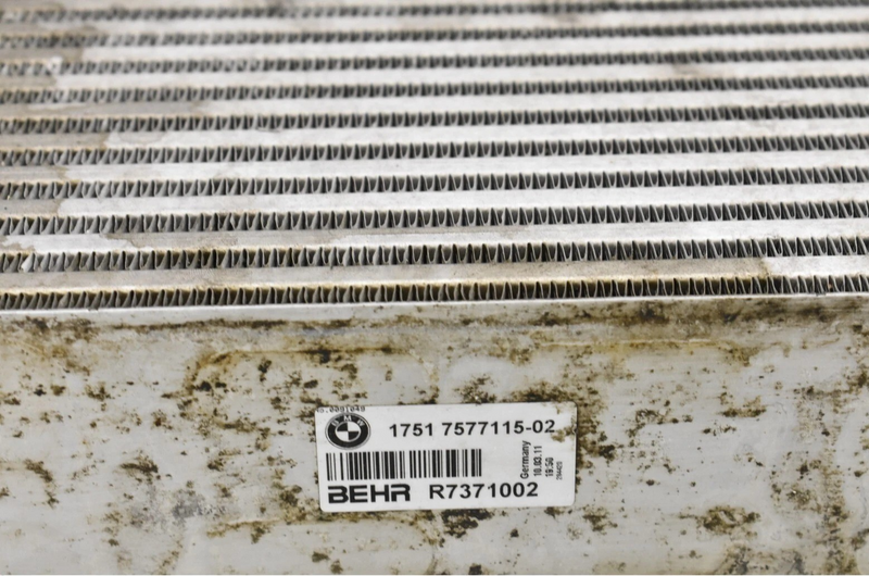 Load image into Gallery viewer, 11-16 BMW 740Li 535i 3.0L Engine Motor Intercooler Radiator 17517577115 OEM

