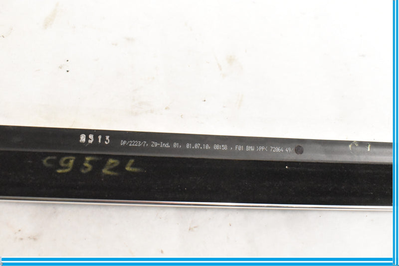 Load image into Gallery viewer, 09-15 BMW 750i 750Li F01 F02 Rear Left Driver Inner Window Channel Cover Oem
