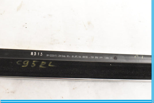 09-15 BMW 750i 750Li F01 F02 Rear Left Driver Inner Window Channel Cover Oem