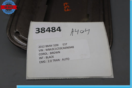 12-18 BMW 320i 328i F30 Fuel Tank Filler Door Cover Brown 41002239979 Oem