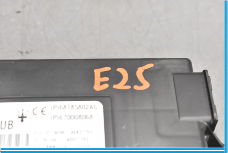 Load image into Gallery viewer, 14-17 Maserati Ghibli Theft Passive Entry Control Module Unit 68185802AC Oem
