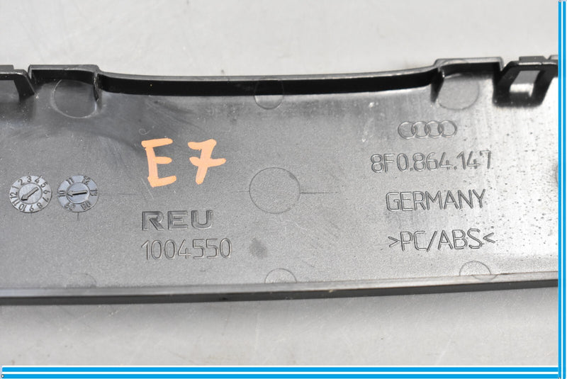 Load image into Gallery viewer, 09-17 Audi A4 Wagon Rear Center Console Trim Blank Cover Panel Black Oem
