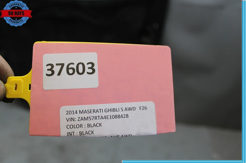 Load image into Gallery viewer, 14-20 Maserati Ghibli Front Hood Bonnet Panel Assembly Black 673008252 Oem

