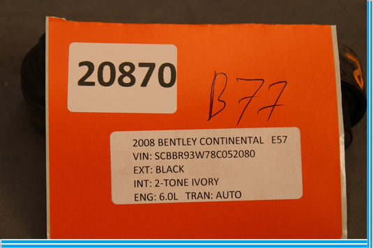 06-12 Bentley Continental Rear Left Stabilizer Sway Bar End LinkOem