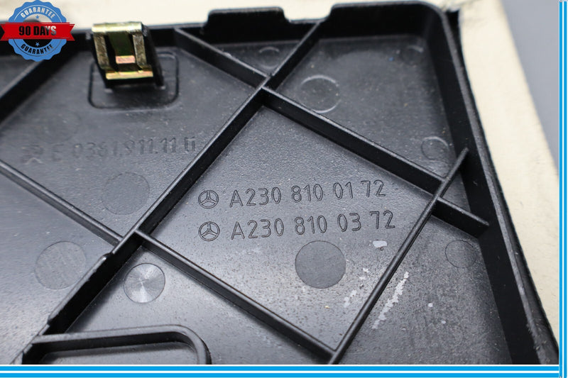 Load image into Gallery viewer, 03-06 Mercedes R230 SL500 SL55 Rear Left Side Storage Compartment Lid Cover Oem
