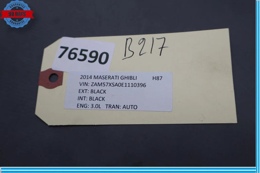 14-17 Maserati Ghibli M157 Instrument Cluster Gauge Speedometer 670030640 OEM