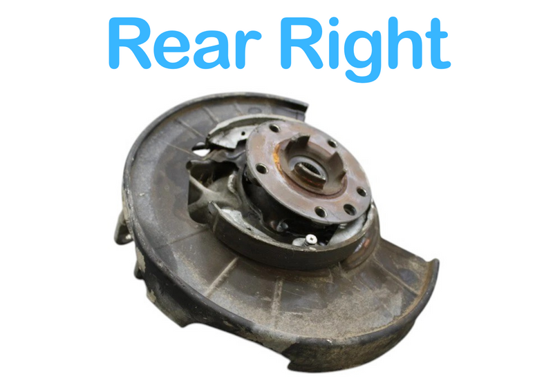 Load image into Gallery viewer, 11-17 Volkswagen VW Touareg Rear Right Passenger Side Spindle Knuckle Hub Oem
