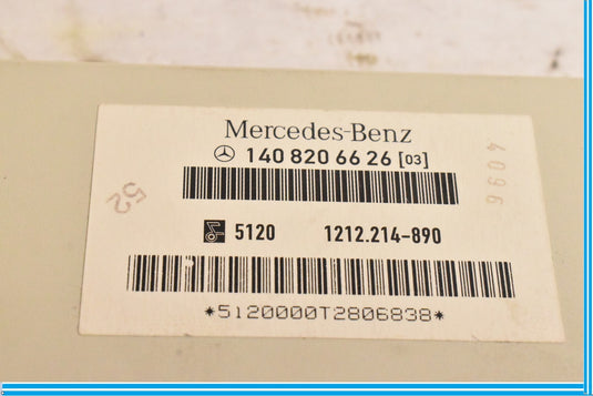 1997 Mercedes R129 500SL SL320 SL500 Anti Theft Key Alarm Control Module OEM