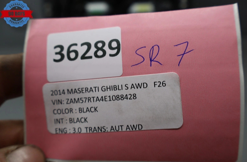 Load image into Gallery viewer, 14-22 Maserati Ghibli M157 Right Side Seat Frame Track Rail W/Motors Oem

